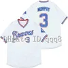 College Baseball indossa maglia da baseball vintage 3 Dale Murphy 8 Javy Lopez 44 Hank Aaron 47 Tom Glavine White Grey Retro Jersey