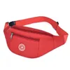 Waist Bags Fashion Men Women Bum Belt Money Pouch Wallet Zip Travel Hiking Black Blue Red Gray 221124