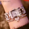 Women s Watches Luxury Women Fashion Ladies Quartz Dress Crystal Diamond Bracelet women date Clock relojes para mujer 221024