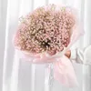 Dekorativa blommor 108heads 63 cm barn andas konstgjorda plast Gypsophila Diy Floral Buquets Arrangemang f￶r br￶llopsheminredning