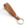 Faux Keychain Keychain Pu Car Key Chain Men's Keyring Accessoires en gros