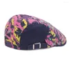 Berets Mens Hats Stylish Camouflage Pattern Cabbie Ivy Hat Sboy Golf Beret Caps HATCS0348