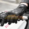 ST402 오토바이 장갑 가죽 Guanti Guantes de Moto Cuero luvas motociclismo handschoenen 터치 스크린 바람 방지 방지 슬립