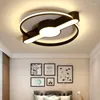 Plafonniers en aluminium lampara De Techo lampe à LED moderne luminaires créatifs chambre salon Luminaire