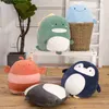 Kawaii 40 Cm Animali di Peluche Cancro Pinguino Dinosauro Giocattolo Cuscino Animali Creativi Bambole Super Soft Giocattolo Compleanno Regalo di Natale J220729