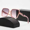 Solglasögon Solglasögon modedesigner designer solglasögon för män och kvinnor unisexes märkesglasögon strand polariserad UV400 svartgrön och vit färg hög