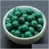 Loose Gemstones Natural 8/10/16/18/20Mm Nonporousball No Holes Undrilled Chakra Malachite Gemstone Sphere Collection Healing Reiki D Dhouk