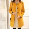 Women 'Blends Cardigan vrouwen lange mouw trui winter warme kameel losgeknuste herfst dame lady jas femme dikke plus maat 221123