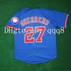 College Baseball bär vintage Montreal Expos Jersey Vladimir Guerrero Gary Carter Cliff Floyd Jose Canseco Pedro Martinez Tim Raines Rondell White Tom Brady Pete