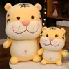 Cartoon 1Pc 233540Cm Beautiful Tiger Plush Toys Soft Cartoon Cute Tiger Cuddly Animal Doll ldren Toys Birthday Xmas Gift J220729