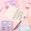 1PC A7 Kawaii Animal Winding Notebooks Bear Mini Pocket Pocket Notepad Student Patenery Enfants Gift School Supplies