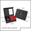 Partation Favor Party Favor Event Supplies Festive Home Garden 12pcs 6pcs Rose Boad Box Valentin Decorary Anniversaire Handmade S DHMZ5