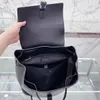 Zaini firmati da donna zaino da uomo di grande capacità cartelle nere all'aperto zaini da viaggio lo string spagna Zaino big bag 46cm