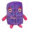 Numberblocks peluche poupée dessin animé éducatif Kawaii monstre doux jouets en peluche enfants cadeau jouet de noël en gros