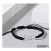 Bracelets de charme Mode 8Word Lucky Rope Tissé à la main Bracelet Lovers Bon ami Cadeau Bijoux Bracelets Lady Girls Gros Drop Deli DHZ2J