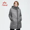 Dames Down Parkas Astrid Winter Jacket Winter Jacket Dames bont Collar Faux Tops Fashion Oversize Parkas Coat Winddicht Parka Hooded AT10057 221124