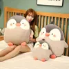 Carino grasso morbido pinguino peluche farcito giocattolo animale del fumetto pop moda giocattolo per bambini bambino belle ragazze regalo di compleanno di Natale J220729