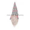 Kerstdecoraties Kerstdecoraties 2022 Wijnfles ER Toppers Gnomes Doll voor thuis ornamenten Jaar Navidad Drop Delivery GA DHX8L