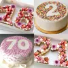 0-8 Nummer Cakevorm Taarten Decoreren Gereedschappen voor DIY Bruiloft Verjaardag Bakken Gebak Schimmel 4/6/8/10/12/14/16 inch