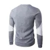 Pulls pour hommes hommes sweat-shirt à manches longues col rond décontracté épaissir tout match chaud élégant mince mâle pulls automne 221124