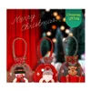 Decorazioni natalizie Decorazioni natalizie Borsa regalo in peluche Eva Caramella portatile Mela Pupazzo di neve Alce Stile Babbo Natale Dessert per bambini Decora Dh3Dq