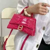 2022 spring and summer new sling Shoulder Messenger portable women's Bag MINI SQUARE bag women's small fragrance Outlet BFS5