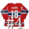 O hóquei da faculdade usa o cara vintage da camisa de hóquei Jean Beliveau Henri Maurice Richard Patrick Roy Jacques Plante Bernard Geoffrion Saku Koivu Serge Savard