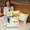 Een taspudding van Sumikko Gurashi Plush 8 PCS Japanse animatie Sumikko Gurashi Soft Cushion Corner Bio Cartoon Toy For Kids Girl J220729