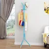 Clothing Storage 175 X 45cm Metal Coat Rack Assembled Living Room Floor Hat Display Stand Home Furniture Multi Hooks Hanging Clothes