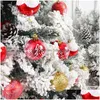 Noel Süslemeleri Noel Dekorasyonları Hafif 24 PCS BEOUDIF XMAS AĞAÇ SEYNENME BAĞLARI KOKULU KUTLU DİK PARTİSİ DİBRDQ
