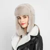 Berets Fashion Winter Faux Fur Russia Hats Lei Feng Cap Thicken Keep Warmer Earflap Caps Women Men Bomber Hat Wholesa