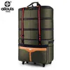 Travel tale Large volume foldable Oxford rolling luggage bag foreign trolley suitcase travel J220707