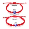 Braccialetti con ciondoli Turco Evil Eye Bracciale con cordino intrecciato a mano con filo rosso per donna Uomo Charm Corda fortunata Amicizia regolabile Je Dhlfp