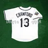 College Baseball nosi vintage 2008 Jersey 3 Evan Longoria 15 Cliff Floyd 33 James Shields 14 David Cena 13 Carl Crawford 23 Carlos Pena White Size