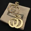 ماركة أزياء مصممة GGITY COLL DAIMOND LETTER BRASS Material Material Actor