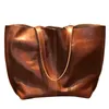 designer bag AETOO Korean version large bags capacity women hand-held shoulder vegetable tanned leather tote