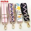 Bag Parts Accessories Obag Diy Strap For Women Shoulder Hanger Colored Belt Adjustable Rainbow Handbag s Decorative 221124