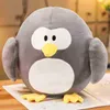 Супер мягкий большой формат толстый пингвин плюшевой фаршированный игрушечный игрушечный мультфильм поп -мода для детей для детей красивые девочки подарок валентинки J220729