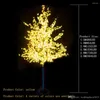 クリスマスデコレーション2022年の桜の木の光864pcs電球1.8m高さ110 220VACオプションのための7色の雨プルーフ屋外使用