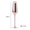 Copos de vinho 350ml Rose Gilded Rose Glass Lead Free Wine Glass Glass de vidro de champanhe Home Decoration s Conjunto Cnorigin 221124