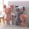 Kawaii 1Pc Super Soft Animals Standing Pig Dolls ldren Sustain Toys Cute Nice Home Sofa Cushion For Kids Birthday xmas Gift J220729