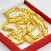 Pendant Necklaces T43 Fashion Parts Overlord Chain Jewelry Gold-Plated Men's Necklace 5mm Lantern