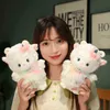 جميلة الساق الطويلة الضفدع الحضن لطيف ابتسامة الضفدع Plushie وسادة ملأ من ألعاب الحيوانات الناعمة لأطفال Ldren عيد ميلاد هدية عيد الميلاد J220729