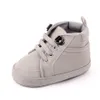 First Walkers merk geboren babyjongen schoenen zachte zool wieg warme laarzen antislip sneaker solide pu voor 1 jaar oud 018 maanden 221124