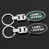 3D Métal En Alliage De Zinc Logo De Voiture Porte-clés Porte-clés Accessoires Pour Land Rover Freelander L2 LF Range Rover Evoque 3 4 Discovery L319 L462 Velar