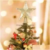 Christmas Decorations Christmas Decorations Tree Topper Star Shape Snowflake Led Projector Decor Xmas Party Hanging Ornament For Yea Dhfr2