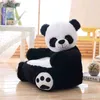 Ours Panda Câlin Creative ldren Canapé Bande Dessinée Siège Bébé En Cuir Siège Jouet Mignon Bébé Petit Canapé Étage Jouets Cadeau présent Doux J220729