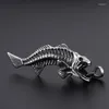 Pendant Necklaces Stainless Steel Men 's Jewelry Retro Titanium Fish