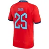 Nationaal Team Men Jeugd Rice Soccer Jersey 2022-23 Wereldbeker Bellingham Sterling Rashford Grealish Trippier Trippier Dier Wilson Kane Mount voetbalkits Yingguo