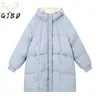 Piumini da donna Parka Piumini Cappotto invernale Baggy Ispessimento Caldo Bubble Lungo oversize femminile Piumino in cotone imbottito Capispalla 221124